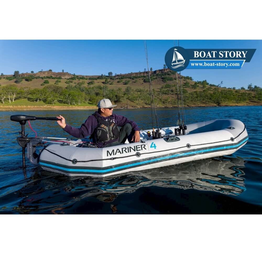 เรือยาง INTEX รุ่น  MARINER 4 ทนทานสุดในรุ่น อุปกรณ์ครบชุดพร้อมใช้งาน_1